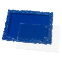 Акриловый магнит (заготовка) багет 90х65 мм цвет синий