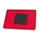 Акриловый магнит 55х80 мм цвет красный