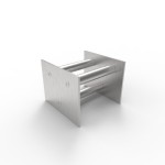 Магнитная решетка, двухрядная 100х100х16 (3 стержня D16 мм)